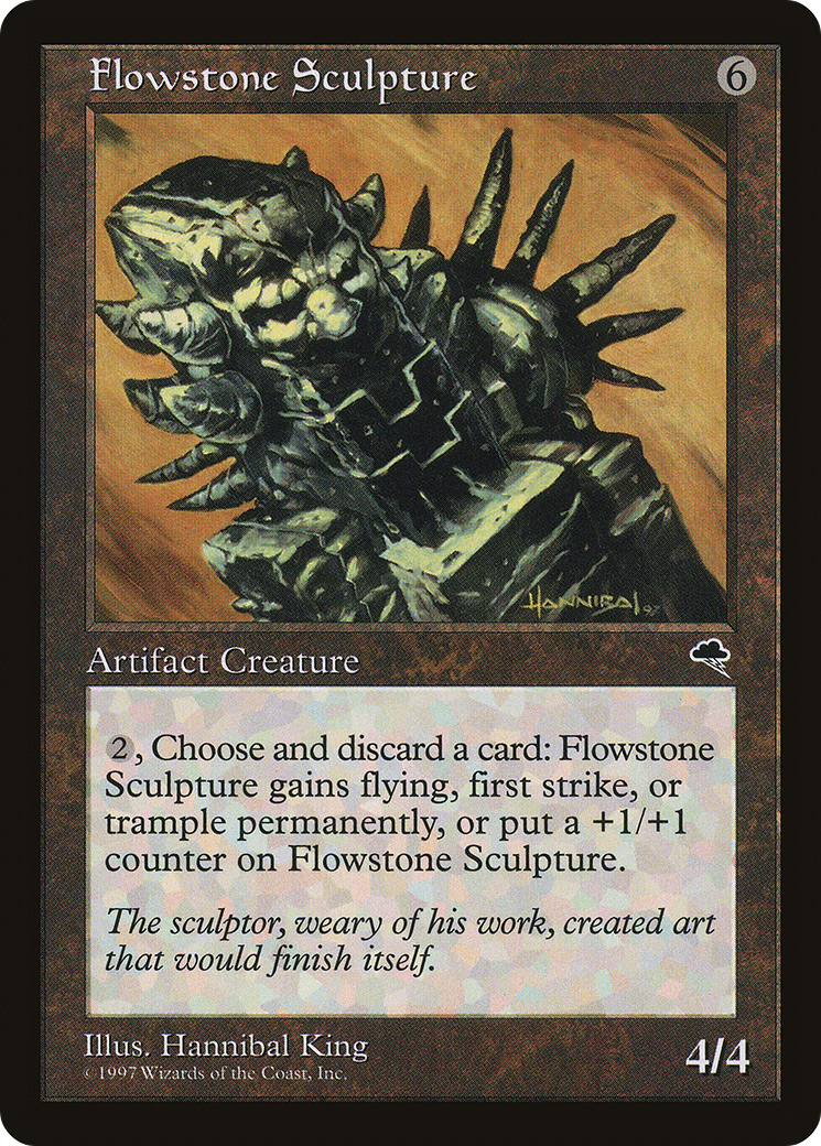 Flowstone Sculpture - Tempest