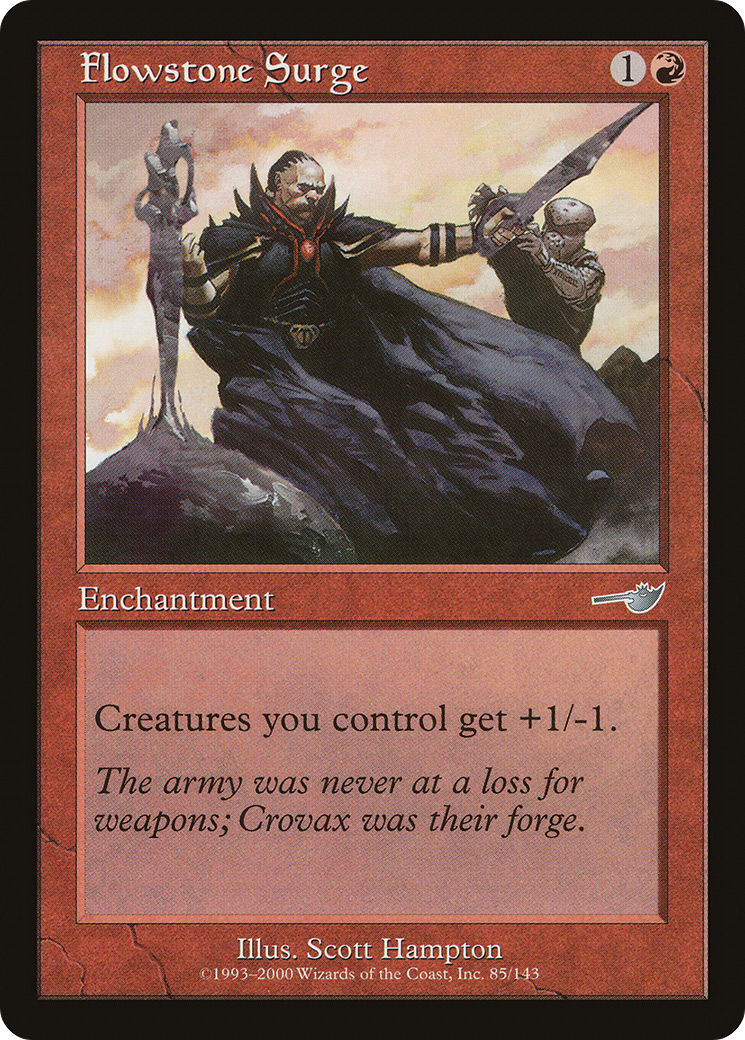 Flowstone Surge (085) Foil - Nemesis
