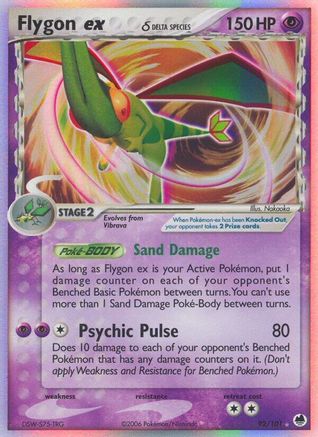 Flygon ex (Delta Species) (92) Holofoil - Dragon Frontiers
