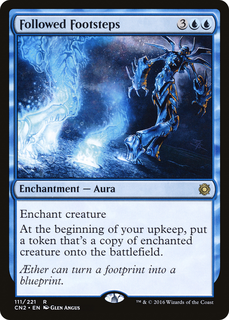 Followed Footsteps (111) Foil - Conspiracy: Take the Crown