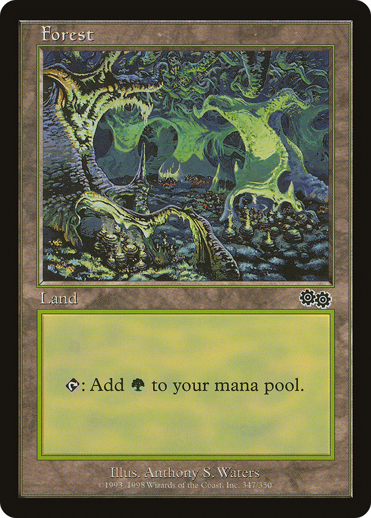 Forest (347) - Urza's Saga