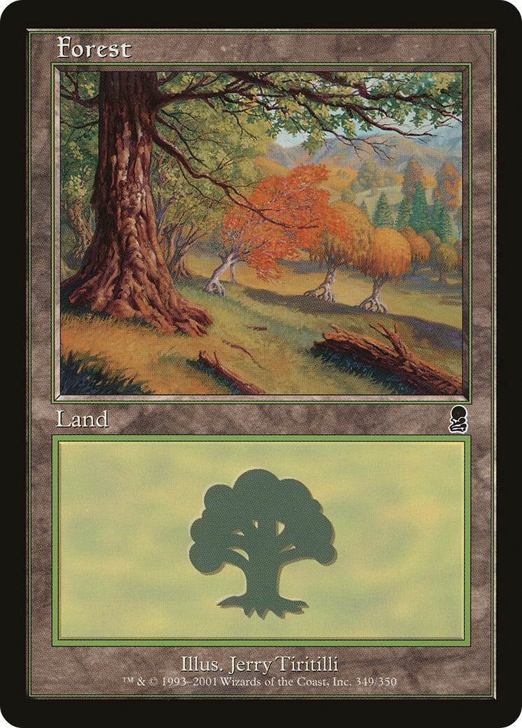 Forest (349) Foil - Odyssey