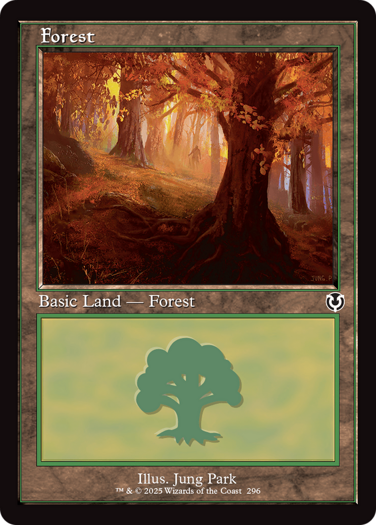 Forest (Retro) (296) - Innistrad Remastered