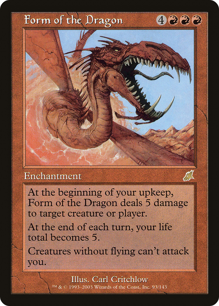 Form of the Dragon (093) Foil - Scourge