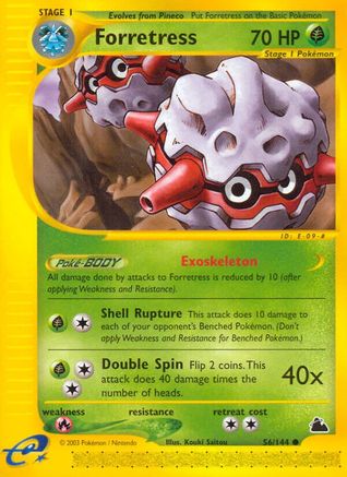 Forretress (56) Reverse Holofoil - Skyridge