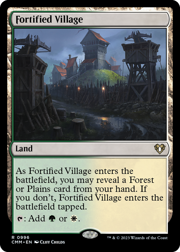 Fortified Village (996) - Commander Masters