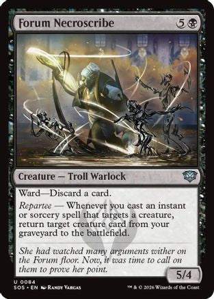 Forum Necroscribe (084) Foil - Secrets of Strixhaven