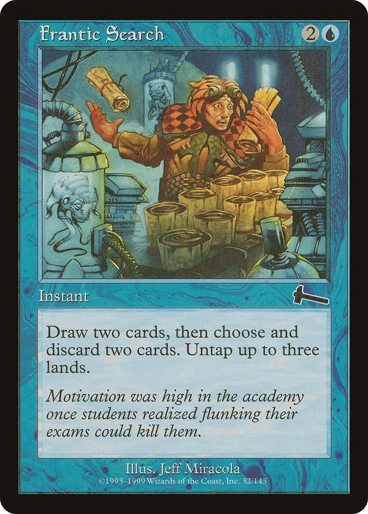 Frantic Search (032) - Urza's Legacy