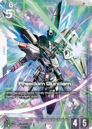 Freedom Gundam (LR+) (GD03-070) Holofoil - Steel Requiem