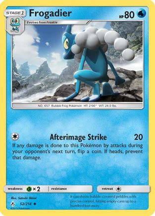 Frogadier (52) - Unbroken Bonds