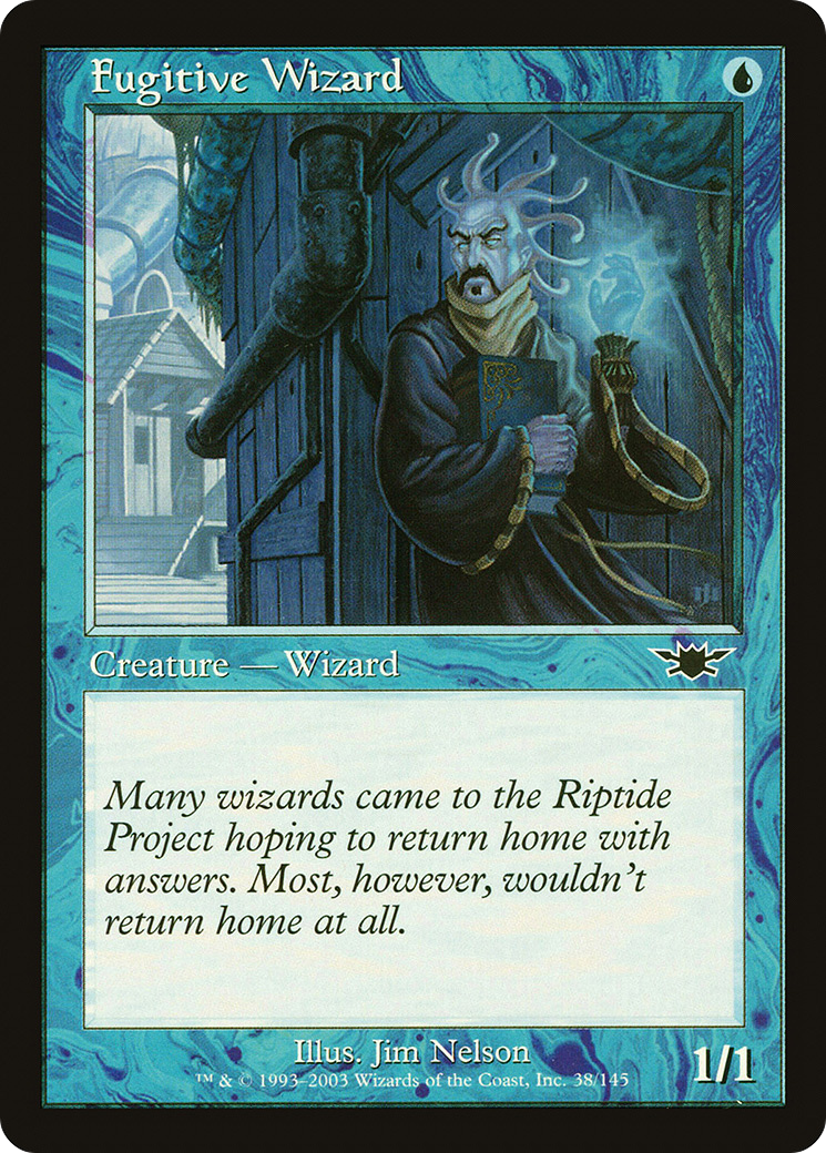 Fugitive Wizard (038) Foil - Legions