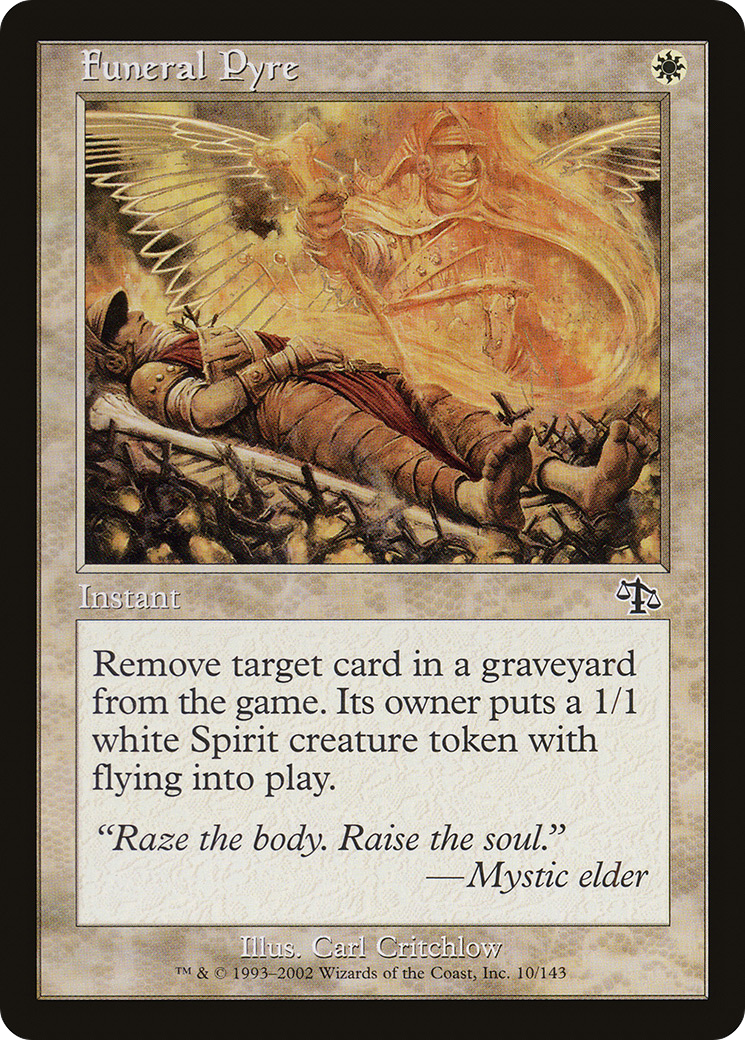 Funeral Pyre (010) Foil - Judgment