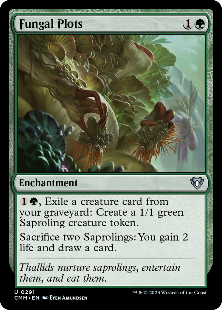 Fungal Plots (291) Foil - Commander Masters