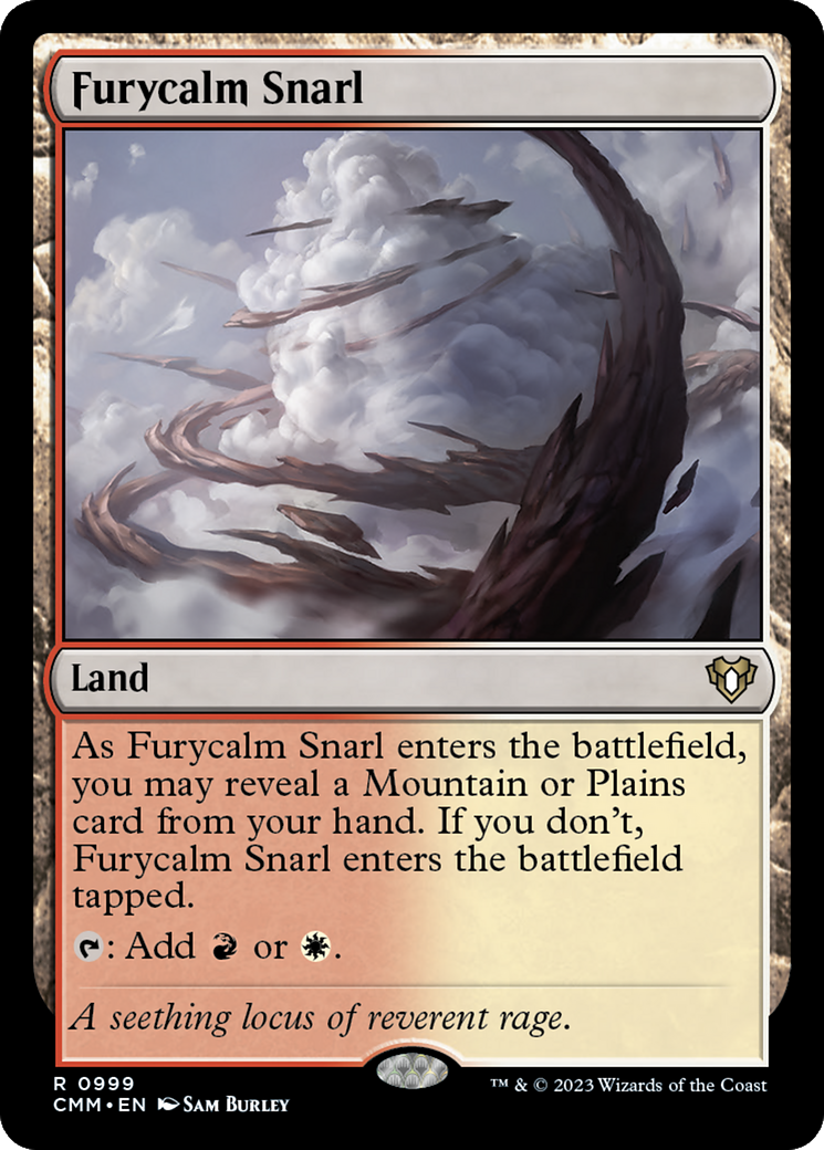 Furycalm Snarl (999) - Commander Masters