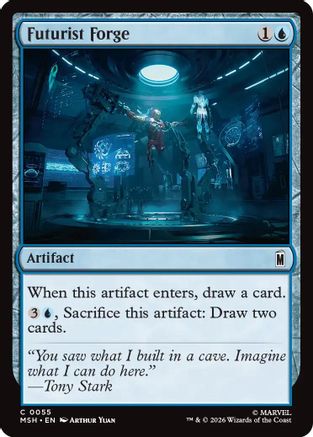 Futurist Forge (055) - Marvel Super Heroes