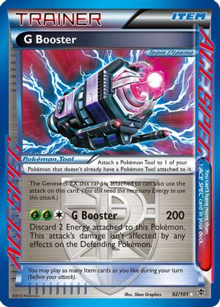 G Booster (Team Plasma) (92) Holofoil - Plasma Blast