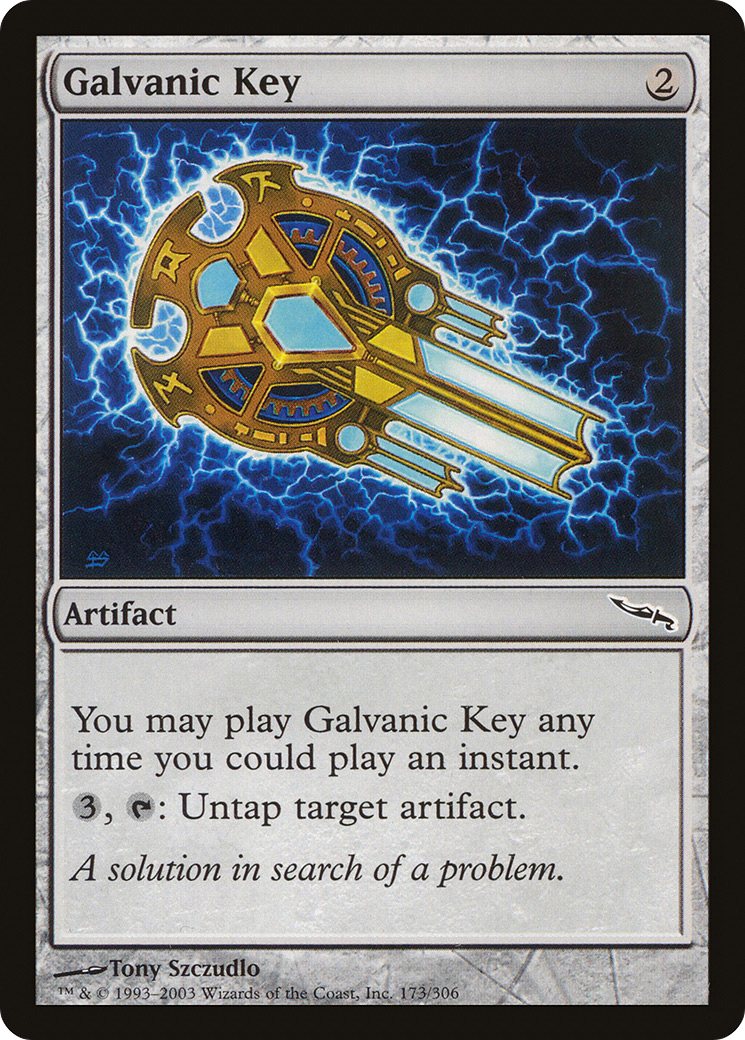 Galvanic Key (173) Foil - Mirrodin