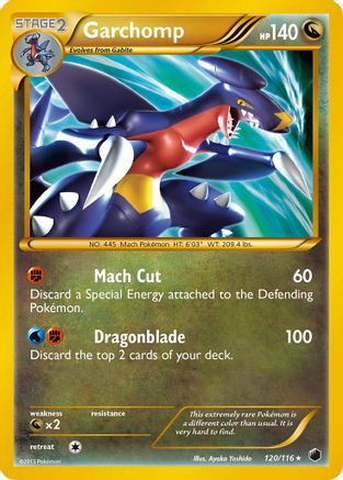 Garchomp (120) Holofoil - Plasma Freeze
