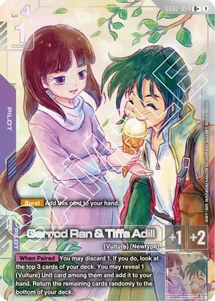 Garrod Ran & Tiffa Adill (R+) (GD02-094) Holofoil - Dual Impact
