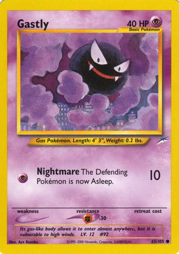 Gastly (65) (Unlimited) - Neo Destiny