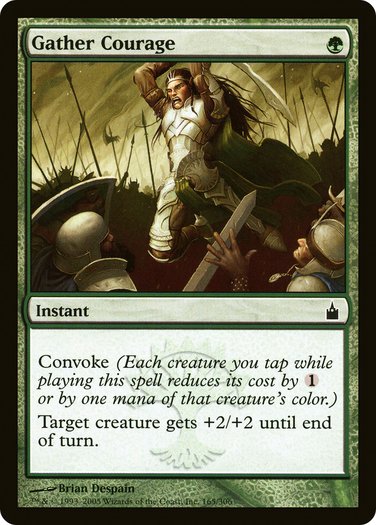 Gather Courage (165) Foil - Ravnica: City of Guilds