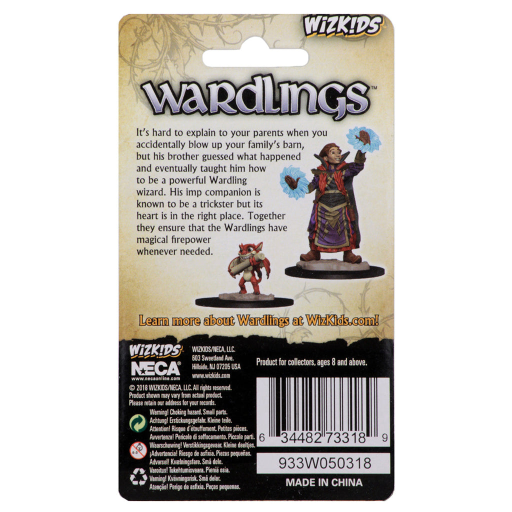 Wardlings: Boy Wizard And Imp
