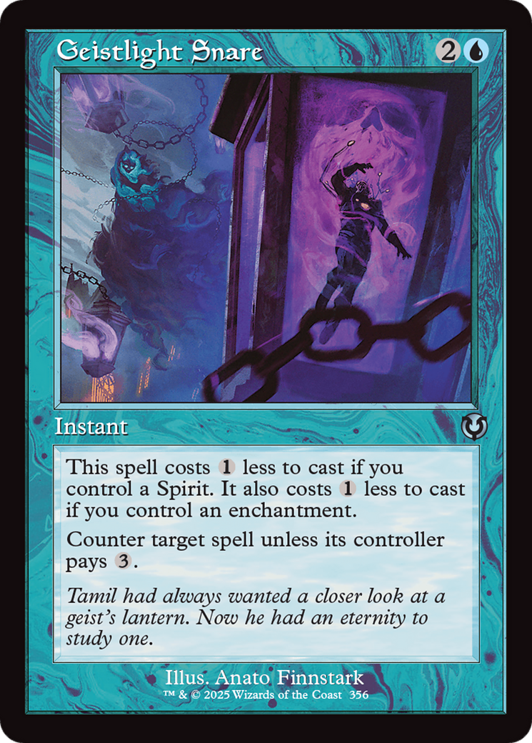Geistlight Snare (Retro) (356) Foil - Innistrad Remastered