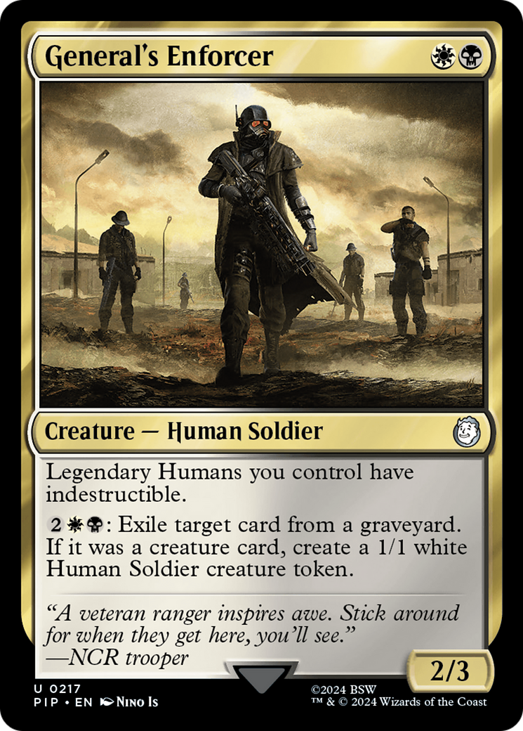 General's Enforcer (217) Foil - Fallout