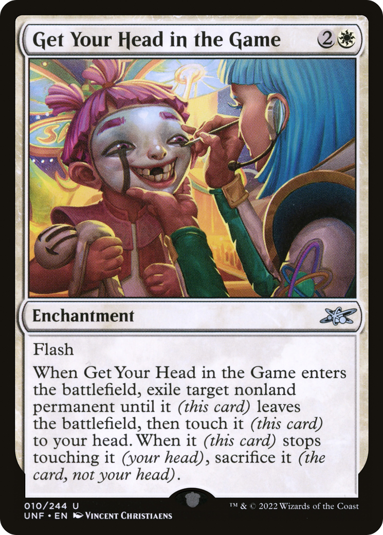 Get Your Head in the Game (010) - Unfinity Foil