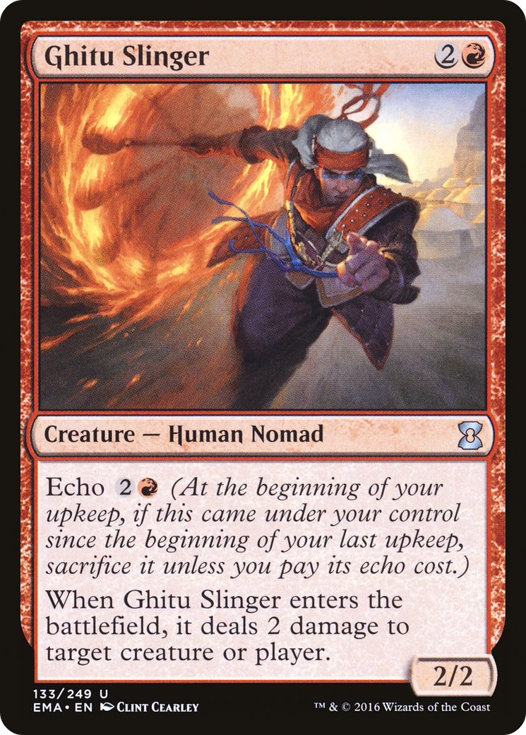 Ghitu Slinger (133) Foil - Eternal Masters