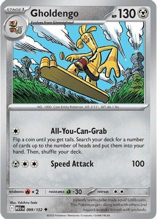 Gholdengo (99) Reverse Holofoil - Mega Evolution
