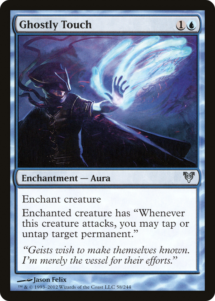 Ghostly Touch (058) Foil - Avacyn Restored