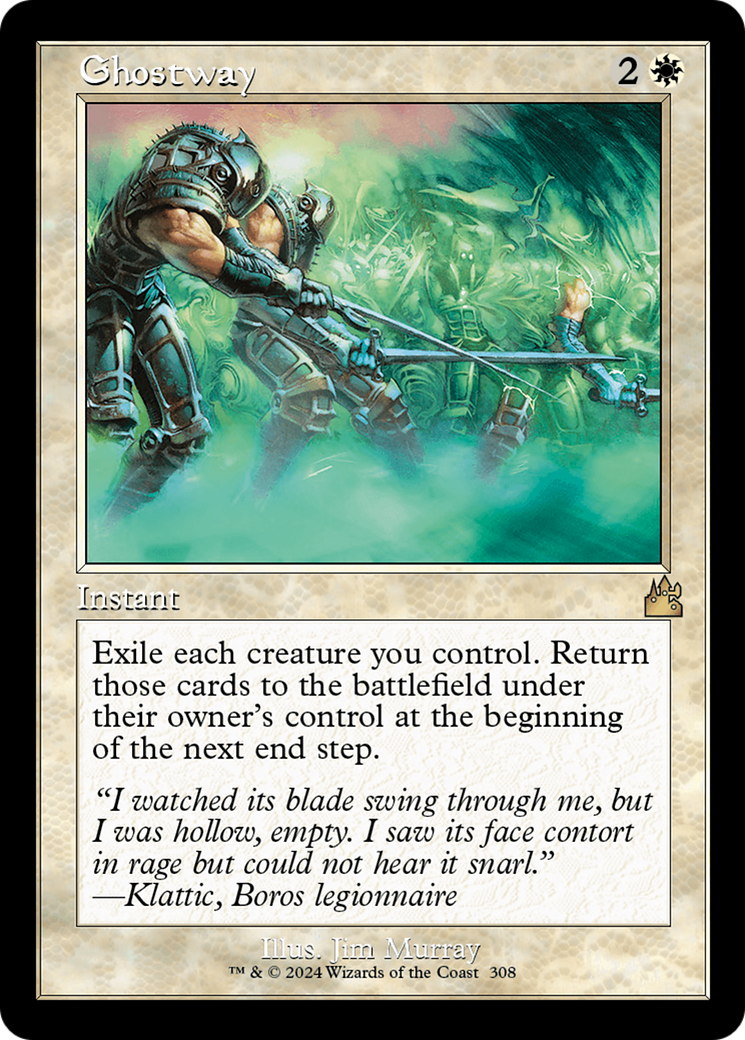 Ghostway (Retro) (308) Foil - Ravnica Remastered