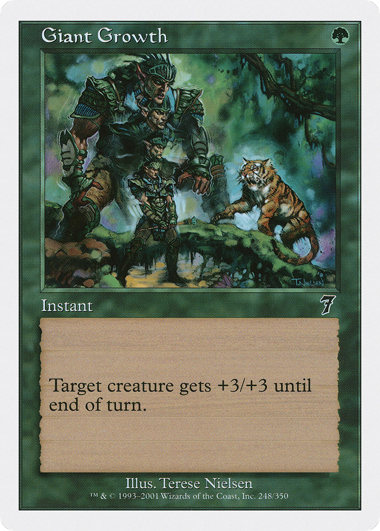 Giant Growth (248) - Seventh Edition