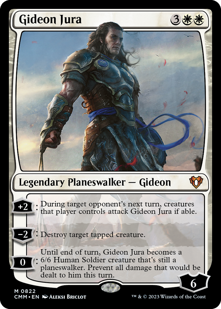 Gideon Jura (822) - Commander Masters