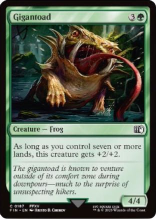 Gigantoad (187) Foil - FINAL FANTASY