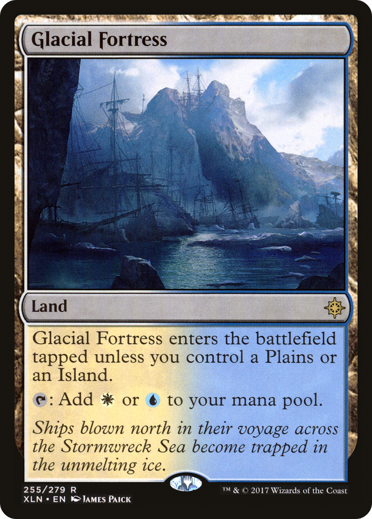 Glacial Fortress (255) Foil - Ixalan