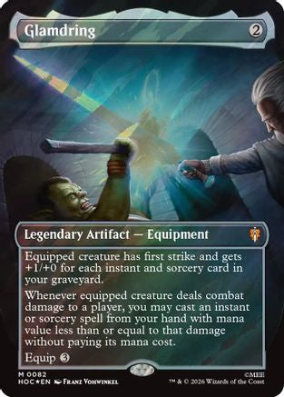 Glamdring (Borderless) (082) Surge Foil - The Hobbit: Eternal-Legal