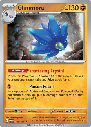 Glimmora (126) Holofoil - Paldea Evolved