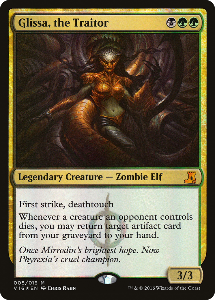Glissa, the Traitor (005) Foil - From the Vault: Lore