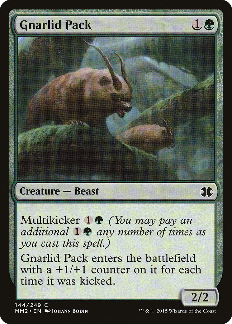 Gnarlid Pack (144) Foil - Modern Masters 2015