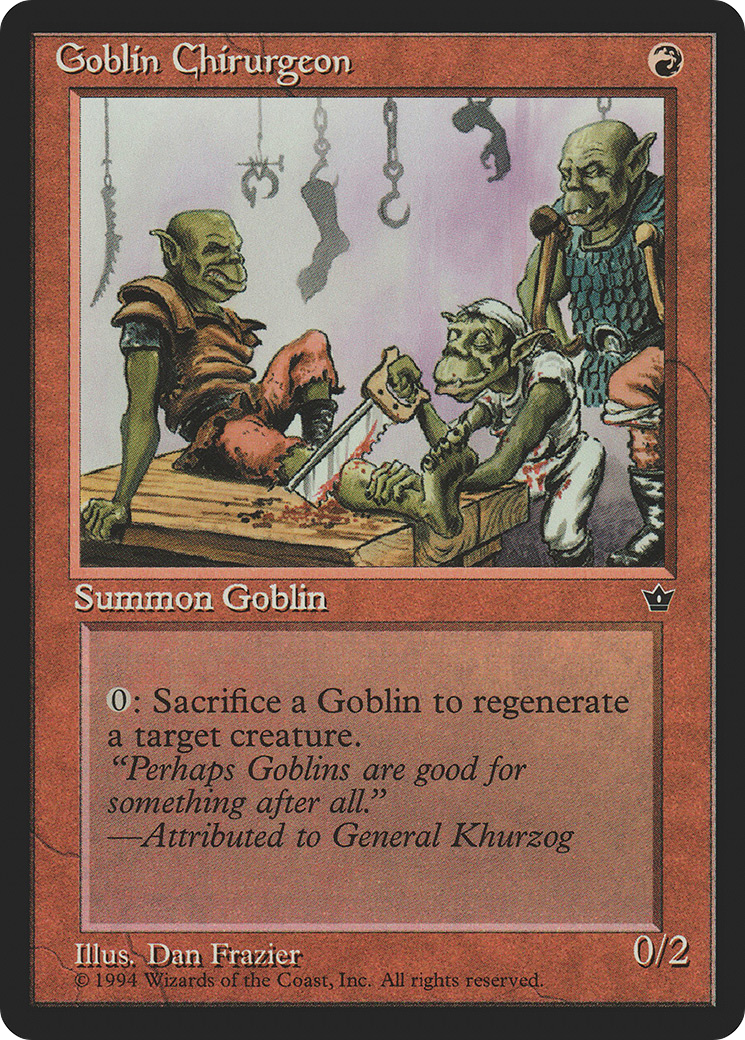 Goblin Chirurgeon (c) - Fallen Empires