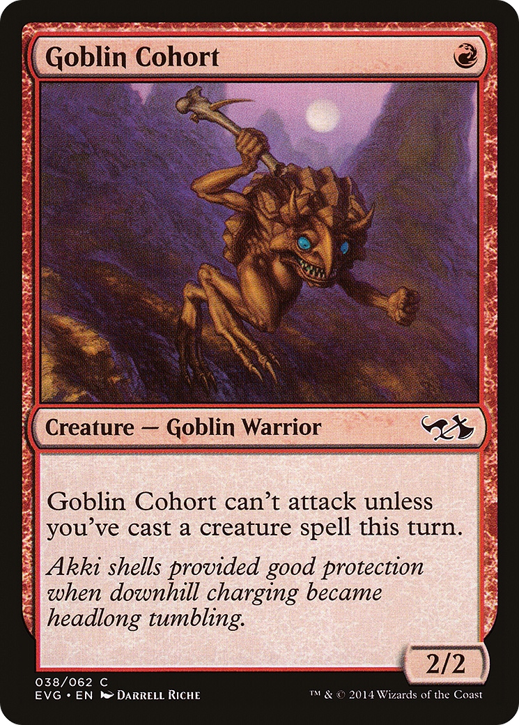 Goblin Cohort (038) - Duel Decks Anthology: Elves vs. Goblins