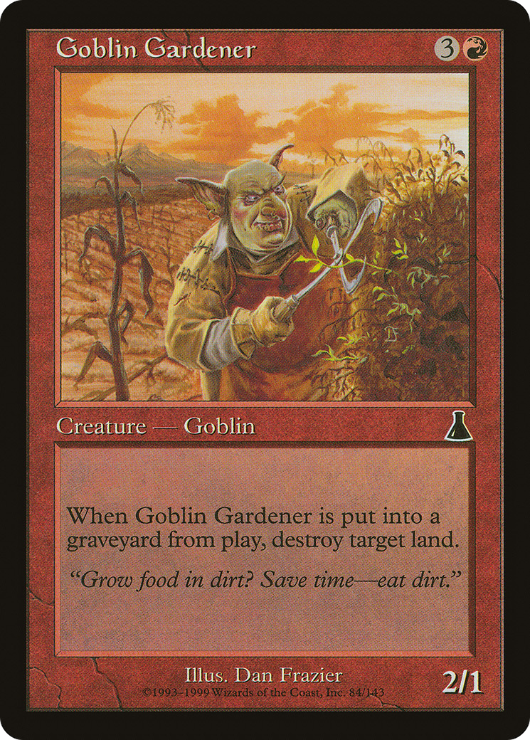Goblin Gardener (084) - Urza's Destiny