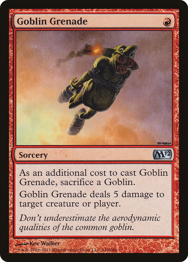 Goblin Grenade (140) - Magic 2012