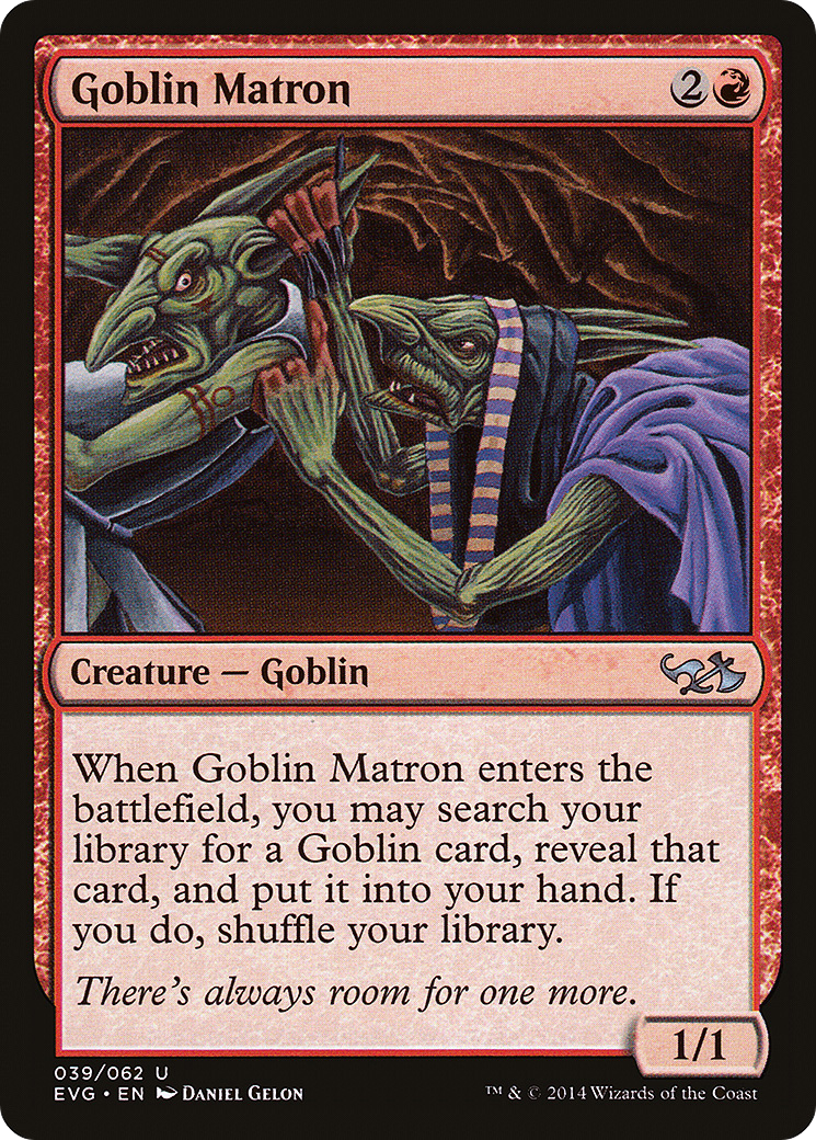 Goblin Matron (039) - Duel Decks Anthology: Elves vs. Goblins