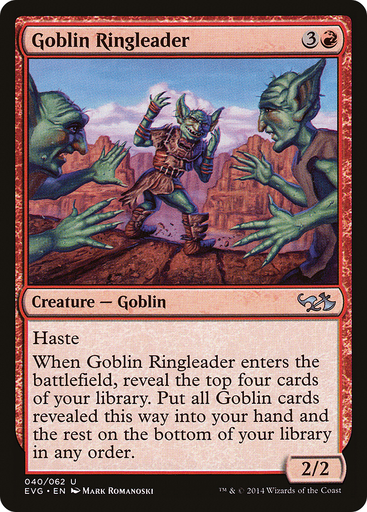 Goblin Ringleader (040) - Duel Decks Anthology: Elves vs. Goblins