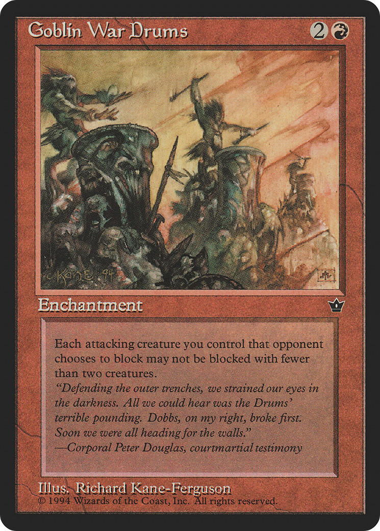 Goblin War Drums (Ferguson) (058b) - Fallen Empires