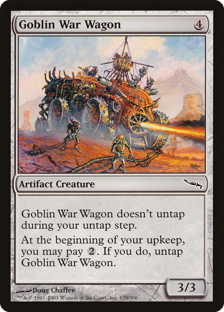 Goblin War Wagon (179) Foil - Mirrodin