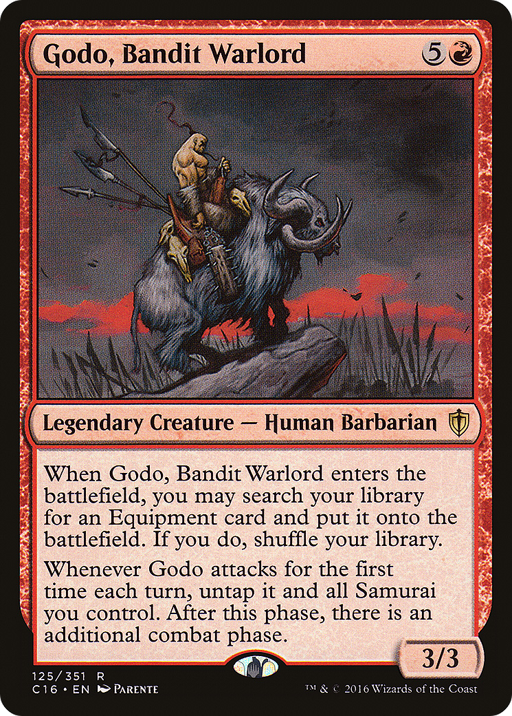 Godo, Bandit Warlord (125) - Commander 2016